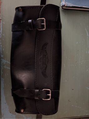 Brand new Leather Harley Davidson forks/handle bag bag/satchel